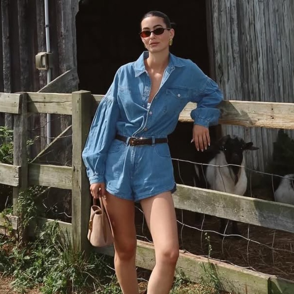 Free People Long Sleeve Romper